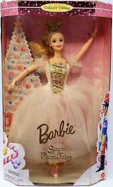 バービー人形　バレリーナバービー　くるみ割り人形　シュが—プラムBarbie Nutcracker　Barbie　バレリーナ雑貨　バレエ雑貨　プレゼント　　バレリーナ人形 バレエ発表会プレゼント　クリスマスプレゼント　可愛い　インテリア　雑貨