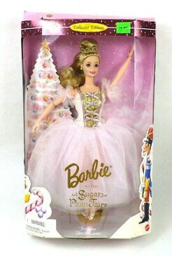 バービー人形　バレリーナバービー　くるみ割り人形　シュが—プラムBarbie Nutcracker　Barbie　バレリーナ雑貨　バレエ雑貨　プレゼント　　バレリーナ人形 バレエ発表会プレゼント　クリスマスプレゼント　可愛い　インテリア　雑貨