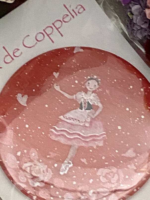 7.6センチ大きめMayaバレリーナ カンバッ...の紹介画像2