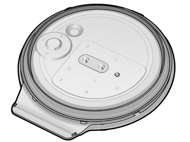 ARB96-G08JUU パナソニック 炊飯器用 ふた加熱板 内蓋 SR-SPX104・SR-WSX104S対応 新品 純正 交換用 部品 Panasonicのサムネイル