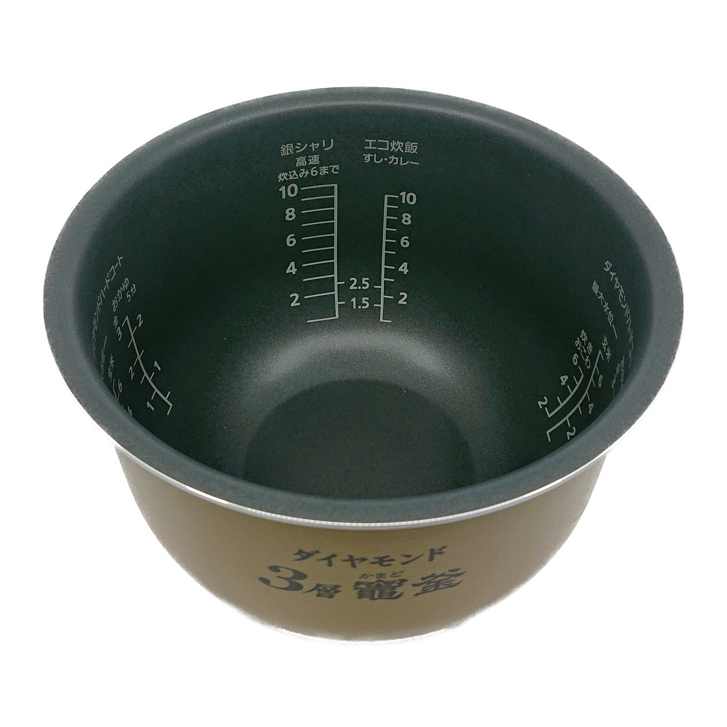 ARE50-H21 パナソニック 炊飯器用 内釜 内なべ SR-PA18E3対応 新品 純正 交換用 部品 Panasonic 2