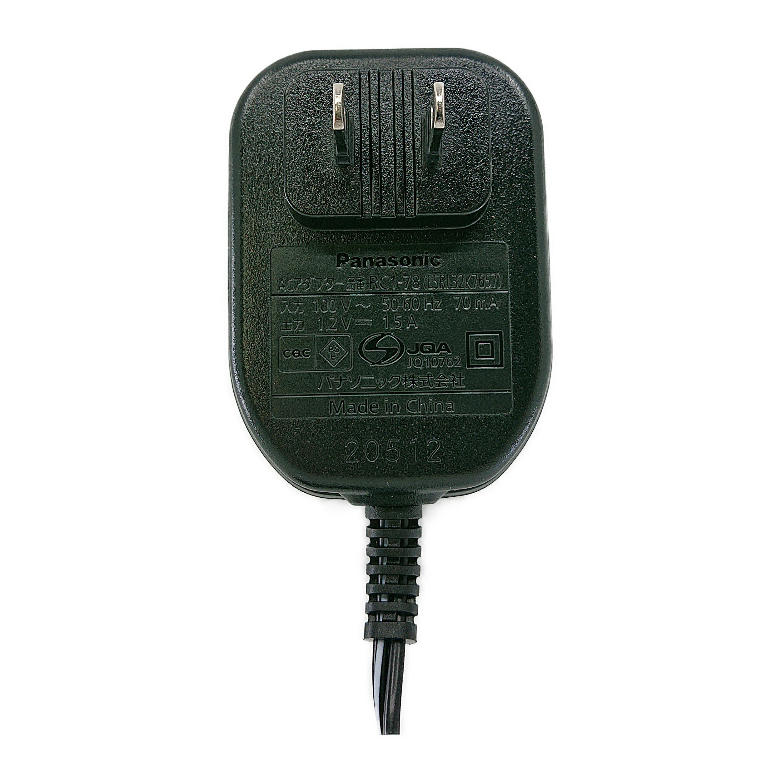 ESRL32K7657 パナソニック 本体記載品番 RC1-78 メンズシェーバー用 充電器 充電ア...
