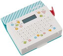 【中古】キングジム スケジュールシールプリンターひより」 ホワイト MP365