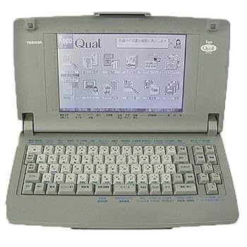 【中古】東芝 ワープロ ルポ Rupo Qual JW-F550