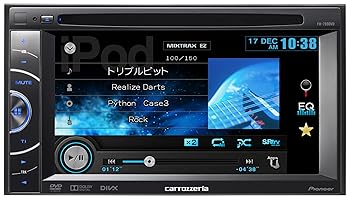 【中古】カロッツェリアパイオニア メインユニット 6.1V型ワイドVGAモニター/DVD-V/VCD/CD/USB/チューナー FH-780DVD