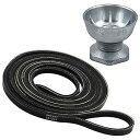 【中古】AMI PARTS 8066184 ドライヤーモータープーリー & 341241 ドライヤードラムベルト Whirlpool Maytag Kenmor...