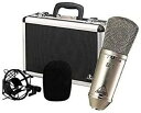 【中古】Behringerベリンガー ベリンガー コンデンサーマイク キャリングケース ラージダイアフラム搭載 カーディオイド特性 真鍮筐体 B-1