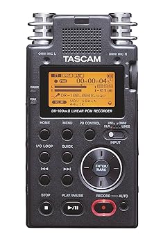 【中古】TASCAM リニアPCMレコーダー 24bit/96kHz対応 DR-100MKII