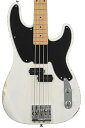 【中古】Fender エレキベース Mike Dirnt Road Worn? Precision Bass?, Maple Fingerboard, White Blonde