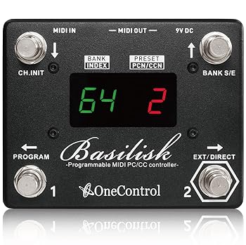 【中古】One Control Basilisk ワンコントロール フットコントローラー/セレクター【メーカー名】【メーカー型番】【ブランド名】One Control ラインセレクター・スイッチャー 【商品説明】One Control Basilisk ワンコントロール フットコントローラー/セレクター画像はイメージ写真ですので付属品など画像の通りではないこともございます。付属品については商品タイトルに記載がない場合がありますので、ご不明な場合はメッセージにてお問い合わせください。当店ではレコード盤には商品タイトルに［レコード］と表記しております。表記がない物はすべてCDですのでご注意ください。当店では初期不良に限り、商品到着から7日間は返品を 受付けております。お問い合わせ・メールにて不具合詳細をご連絡ください。他モールとの併売品の為、完売の際はキャンセルご連絡させて頂きます。中古品の商品タイトルに「限定」「初回」「保証」「DLコード」などの表記がありましても、特典・付属品・帯・保証等は付いておりません。電子辞書、コンパクトオーディオプレーヤー等のイヤホンは写真にありましても衛生上、基本お付けしておりません。※未使用品は除く品名に【import】【輸入】【北米】【海外】等の国内商品でないと把握できる表記商品について国内のDVDプレイヤー、ゲーム機で稼働しない場合がございます。予めご了承の上、購入ください。掲載と付属品が異なる場合は確認のご連絡をさせて頂きます。ご注文からお届けまで1、ご注文⇒ご注文は24時間受け付けております。2、注文確認⇒ご注文後、当店から注文確認メールを送信します。3、お届けまで3〜10営業日程度とお考えください。輸入商品は10営業日から30営業日前後でのお届けとなります。4、入金確認⇒前払い決済をご選択の場合、ご入金確認後、配送手配を致します。5、出荷⇒配送準備が整い次第、出荷致します。配送業者、追跡番号等の詳細をメール送信致します。6、到着⇒出荷後、1〜3日後に商品が到着します。　※離島、北海道、九州、沖縄は遅れる場合がございます。予めご了承下さい。お電話でのお問合せは少人数で運営の為受け付けておりませんので、お問い合わせ・メールにてお願い致します。★お客様都合によるご注文後のキャンセル・返品はお受けしておりませんのでご了承ください。0