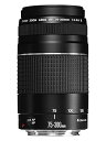 【中古】Canon EFレンズ EF75-300mm F4-5.6 IIIズームレンズ 望遠 並行輸入品 黒