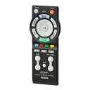 【中古】Asahi Denki かんたんテレビリモコン S-LINE ブラック RC-TV001SLBK(2)