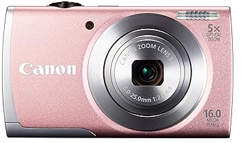 【中古】Canon デジタルカメラ PowerShot A2600 約1600万画素 光学5倍ズーム ピンク PSA2600PK