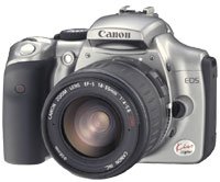 【中古】中古EOS Kiss Digital シルバー レンズキット