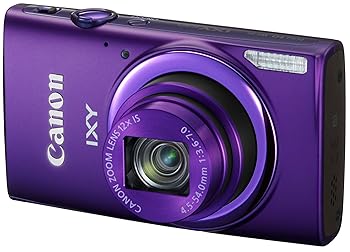 【中古】Canon デジタルカメラ IXY 630 光学12倍ズーム パープル IXY630PR