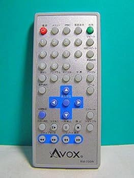 【中古】AVOX DVDリモコン RM-700W