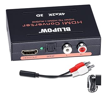 【中古】BLUPOW HDMI音声分離器 4K30Hz・3D対応音声出力：光デジタル・R/Lアナログ」HDMIサウンド分離器 音声分配器 デジタルオーディオ分離器 PS4Slim・XBOX・FireTV・BD Players・STB・Nintendo Switchなど対応 VA05【メーカー名】【メーカー型番】【ブランド名】BLUPOW DAコンバーター 【商品説明】BLUPOW HDMI音声分離器 4K30Hz・3D対応音声出力：光デジタル・R/Lアナログ」HDMIサウンド分離器 音声分配器 デジタルオーディオ分離器 PS4Slim・XBOX・FireTV・BD Players・STB・Nintendo Switchなど対応 VA05画像はイメージ写真ですので付属品など画像の通りではないこともございます。付属品については商品タイトルに記載がない場合がありますので、ご不明な場合はメッセージにてお問い合わせください。当店ではレコード盤には商品タイトルに［レコード］と表記しております。表記がない物はすべてCDですのでご注意ください。当店では初期不良に限り、商品到着から7日間は返品を 受付けております。お問い合わせ・メールにて不具合詳細をご連絡ください。他モールとの併売品の為、完売の際はキャンセルご連絡させて頂きます。中古品の商品タイトルに「限定」「初回」「保証」「DLコード」などの表記がありましても、特典・付属品・帯・保証等は付いておりません。電子辞書、コンパクトオーディオプレーヤー等のイヤホンは写真にありましても衛生上、基本お付けしておりません。※未使用品は除く品名に【import】【輸入】【北米】【海外】等の国内商品でないと把握できる表記商品について国内のDVDプレイヤー、ゲーム機で稼働しない場合がございます。予めご了承の上、購入ください。掲載と付属品が異なる場合は確認のご連絡をさせて頂きます。ご注文からお届けまで1、ご注文⇒ご注文は24時間受け付けております。2、注文確認⇒ご注文後、当店から注文確認メールを送信します。3、お届けまで3〜10営業日程度とお考えください。輸入商品は10営業日から30営業日前後でのお届けとなります。4、入金確認⇒前払い決済をご選択の場合、ご入金確認後、配送手配を致します。5、出荷⇒配送準備が整い次第、出荷致します。配送業者、追跡番号等の詳細をメール送信致します。6、到着⇒出荷後、1〜3日後に商品が到着します。　※離島、北海道、九州、沖縄は遅れる場合がございます。予めご了承下さい。お電話でのお問合せは少人数で運営の為受け付けておりませんので、お問い合わせ・メールにてお願い致します。★お客様都合によるご注文後のキャンセル・返品はお受けしておりませんのでご了承ください。0