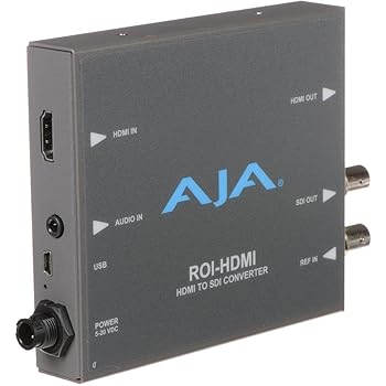 【中古】AJA ROI-HDMI HDMI - 3G-SDI ミニコンバーター 対象地域 ROI スケーリング ダイレクトHDMIループスルー 【中古】AJA ROI-HDMI HDMI - 3G-SDI ミニコンバーター 対象地域 ROI スケーリング ダイレクトHDMIループスルー