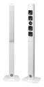 【中古】Denon スピーカー トールボーイ スリムデザイン 2台1組 ホワイト SC-T7L2-W(2)