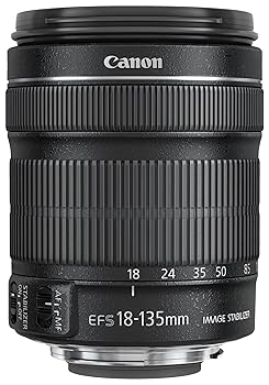 【中古】Canon 標準ズームレンズ EF-S18-135mm F3.5-5.6 IS STM APS-C対応