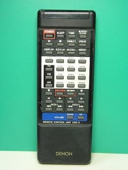 【中古】DENON オーディオリモコン URC-3
