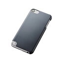 【中古】ELECOM iPod touch 2012年/2013年発売モデル シェルカバー ブラック AVA-T13PVBK