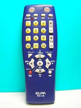 【中古】ELPA 各社共通ビデオリモコン RC-18 【中古】ELPA 各社共通ビデオリモコン RC-18