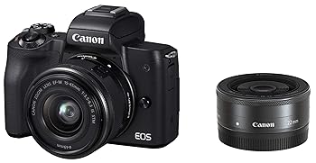 【中古】Canon ミラーレス一眼カメラ EOS Kiss M ダブルレンズキット ブラック EOSKISSMBK-WLK 【中古】Canon ミラーレス一眼カメラ EOS Kiss M ダブルレンズキット ブラック EOSKISSMBK-WLK