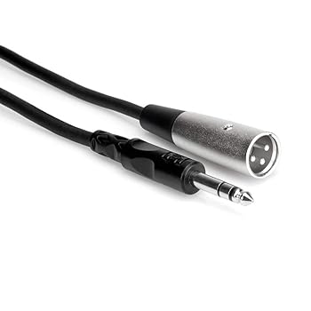 【中古】Hosa STX-102M 60cm ステレオフォンオス-XLRオス オーディオケーブル