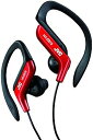 【中古】JVCケンウッド JVC HA-EB75-R イヤホン 耳掛け式 防滴仕様 スポーツ用 レッド
