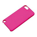 【中古】iJacket iPod touch 第5世代 ポリカーボネイトケース 蛍光ピンク PG-IPTO5PC05KP