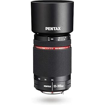 【中古】HD PENTAX-DA 55-300mmF4-5.8ED WR 望遠ズームレンズ APS-Cサイズ用高い描写性能高性能 HDコーティング防滴構造ペンタックス一眼Kシリーズはボデ