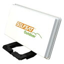 【中古】INBYTE インバイト フラット型ポータブルBS・110°CSアンテナセットSELFSAT OUTDOOR J05TK J05TK