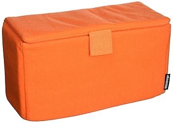 【中古】HAKUBA カメラバッグ インナーソフトボックス 300 オレンジ 取り外し可能なフタ KCS-39-300OR(2.0)