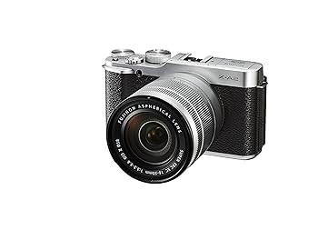 【中古】FUJIFILM ミラーレス一眼 X-A2 レンズキット シルバー X-A2S1650II