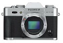 【中古】FUJIFILM ミラーレス一眼 X-T10 ボディ シルバー X-T10-S