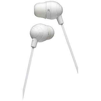 【中古】JVCケンウッド HA-FR33BKSホワイトHA-FR33BKS-Wリモコン・マイク対応 カナル型イヤホン