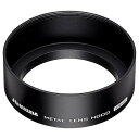 【中古】ハクバ HAKUBA レンズフード メタルレンズフード 高強度6000系アルミニウム合金製 49mmフィルター径装着用 ブラック KMH-49