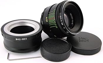 【中古】--HELIOS 44-2 58mm F2 ロシア製レンズ Eマウント ソニー NEX F3 5 5N 5R 5T 6 A 7 7R 7S II Eマウントカメラ用