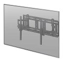 【中古】ハヤミ工産 テレビ壁掛金具 70V型まで対応 VESA規格対応 上下左右角度調節可能 ブラック MH-775B