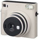 【中古】富士フイルムFUJIFILM インスタントカメラ "チェキスクエア"instax SQUARE SQ1 チョークホワイト INS SQ 1 WHITE