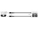 【中古】JVCケンウッド ビクター ミニプラグ-先バラX2 2本1組 CN-137A
