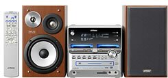 【中古】JVCケンウッド ビクター マイクロコンポーネントMDシステム ウッド UX-WD700-M