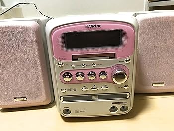 【中古】JVCケンウッド ビクター マイクロコンポーネントMDシステム トルマリンピンク UX-QX1-P