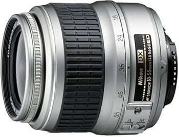 【中古】Nikon AF-S DX ズームニッコール ED 18-55mm F3.5-5.6 G II シルバー デジタル専用