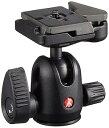 【中古】Manfrotto 自由雲台 ミニボール雲台ラピットコネクトシステムRC2 アルミニウム製 494RC2