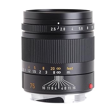 Leica SUMMARIT-M 75mm f/2.5 E46 超コンパクト ショート望遠レンズ