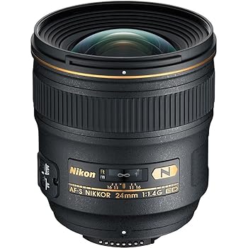 【中古】Nikon 24mm f/1.4G ED AF-S RF SWM Prime Wide-Angle Nikkor Lens for Nikon Digital SLR Cameras