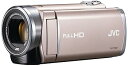 【中古】JVCKENWOOD JVC ビデオカメラ EVERIO GZ-E265 内蔵メモリー 32GB ピンクゴールド GZ-E265-N