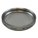 【中古】MARUMI レンズフィルター 37mm MC-N V37mm シルバー レンズ保護 ビデオカメラ用
